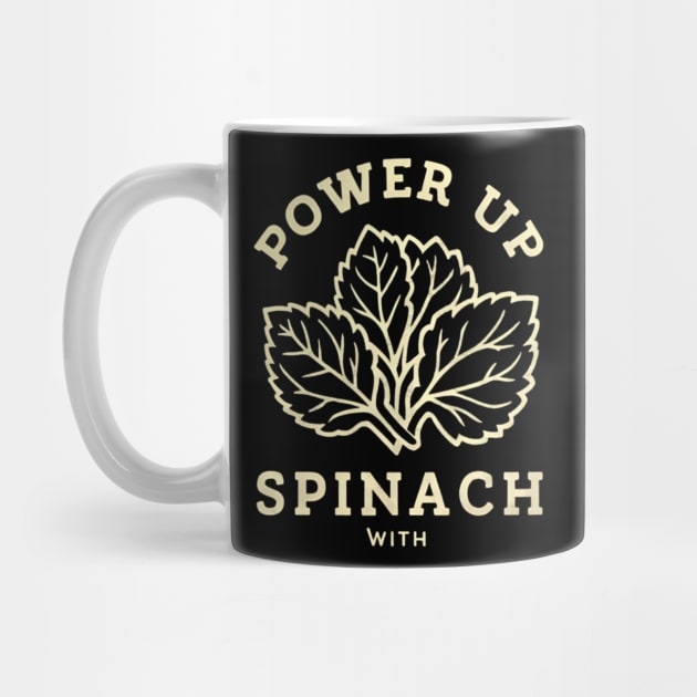 power up with spinach by CreationArt8